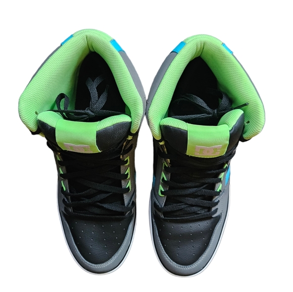 DC Shoes Men's Size 16 US, DC Spartan High WC Skate Shoes Skateboarding, neon - Picture 7 of 8
